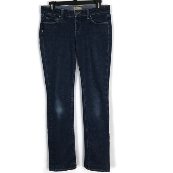 Paige Womens Jeans Size 28 Blue Heights Dark Wash - Picture 1 of 7